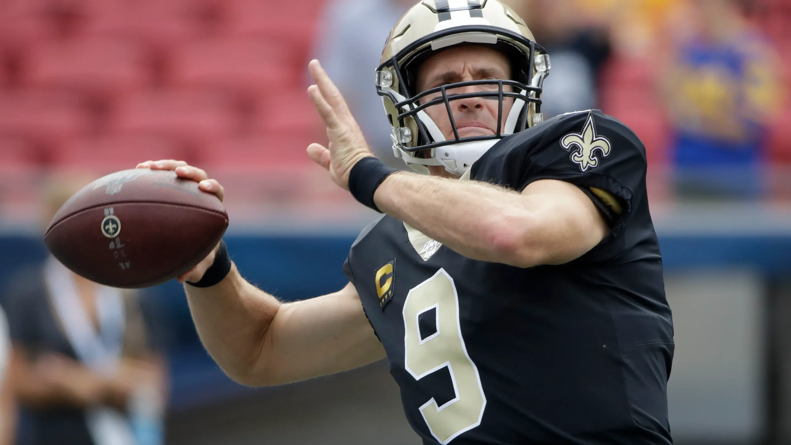 Drew Brees makes his nbc debut, internet amazed by his new hair